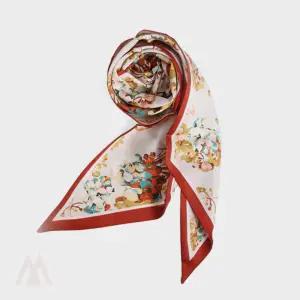 901M 실키 롱타이 스카프 미니스카프