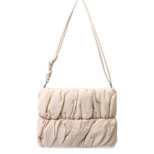 901M 폭신한 숄더 크로스 백 다이아퀼팅