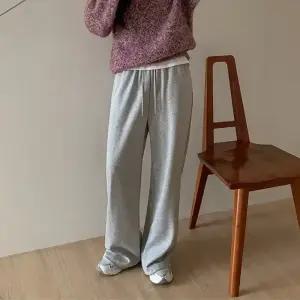 [코코블랑] 구김제로 기모 밴딩 팬츠(와이드,부츠컷)