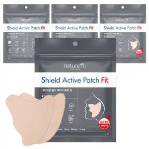 썬패치 피부 저자극 골프 선패치 피부과전문의 공동개발 쉴드 액티브 패치FIT 자외선차단패치 4개입 4개