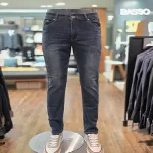 [바쏘옴므] WSZ3PS84ANY 25년 네이비 기모 스판 슬림 데님팬츠