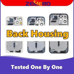 아이폰 11 12 13 14 Pro Max X XR XS 미니 유리 커버 베젤 교체용 후면 하우징 섀시 수리