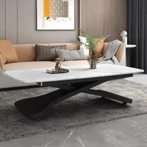 거실 책상 리프트 탁자 이동식 테이블 높이조절 리프팅 식탁