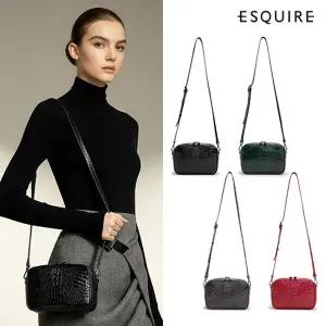 에스콰이아 25FW 벨라노 카이만 컬렉션 카메라 크로스백