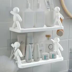 간편설치 부착형 벽걸이 꼬마선반/ 인테리어 무타공 선반