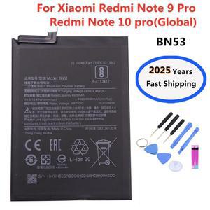 Xiaomi Redmi Note 10 pro 10Pro / 9 Pro 9Pro 5020mAh 전화 Bateria 배터리 + 도구 용 BN53