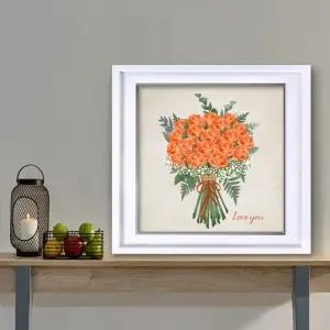 3.주황장미 꽃다발_M23 정사각30