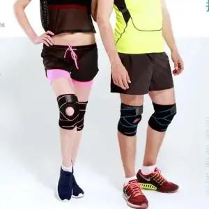 등산 실리콘 무릎 보호대 헬스 여름 축구트레닝
