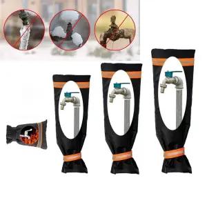 대형 겨울 한파 수도꼭지 동파방지 방한 보온덮개 방한 반사커버