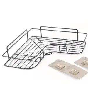 다조아몰 접착식 코너 철제 수납 선반