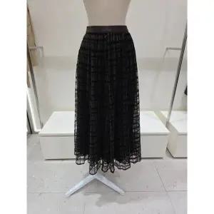 갤러리아 [이프네]벨벳 체크 밴딩 샤스커트(DP8WSK03)