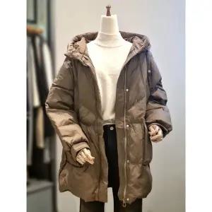 갤러리아 ab.f.z 오버핏 후드넥 하프 다운 패딩 점퍼 ACZ4HD04K