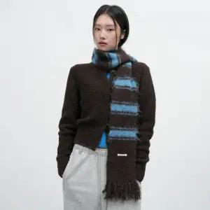 WOMAN 헤어리 스트라이프 머플러 [4COL] / WBE4L96515