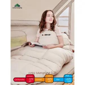 동계용침낭 겨울 Lohascamping 오리털침낭구스침낭 겨울침낭겨울침낭 페더다운침낭백패킹침낭경량침낭 침낭