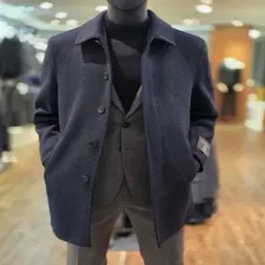 [바쏘옴므] WSZ4CJ24ANY F/W 캐시미어 구스다운 내피탈부착 스텐카라 반코트