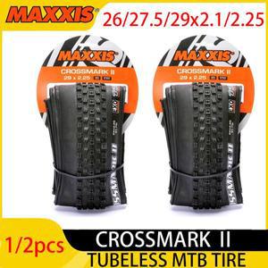 1/2pcs MAXXIS 크로스MARK Ⅱ 26/27.5/29 인치 마운틴 튜브리스 타이어 29x2.25 MTB 접이식 자전거
