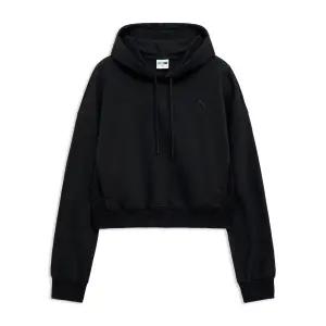 [푸마 공식] 여성 피어스 니트 크롭 후디 TR (94091901)