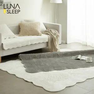 [루나앤슬립] 극세사 자수 퀼팅 카페트 1세트 (대형)