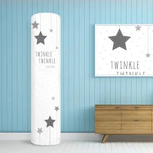 에어컨커버 스탠드형 원형 35x185 리틀스타-보호 덮개형덮개 먼지차단 관리 디자인 예쁜