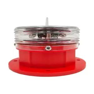 태양광 표시등 경고등 비상등 신호 적색 경광등 항로표지 12해리 부표 타워크레인 활주로