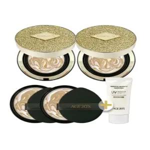 [에이지투웨니스]에이지20s 앰플 에센스 팩트 럭스골드 본2+리2+선크림