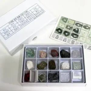 [셀러허브]암석 결정 관찰용 지질학 광물표본 세트 A02285 (S31268792)