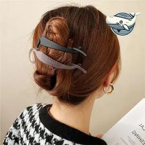 [골드스마일]헤어핀 스타일링 대형 집게핀 고급스러운