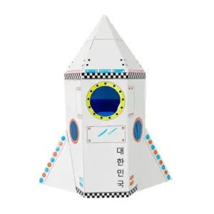 우주선 만들기 4인세트 취미교실 DIY놀이 문센 방과후교재 문화센터 미술활동 원데이클라스 꾸미기