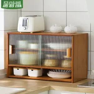 그릇장식장 홈카페장 옛날 틈새 엔틱 주방 장식장 접시 찻장 그릇 찬장