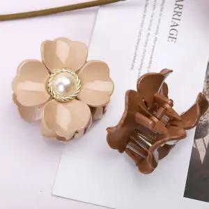 [골드스마일]왕꽃선녀 집게핀 머리핀