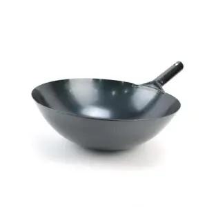 (올핀)중식웍 업소용 북경팬 쇠핸들 45호 궁중팬