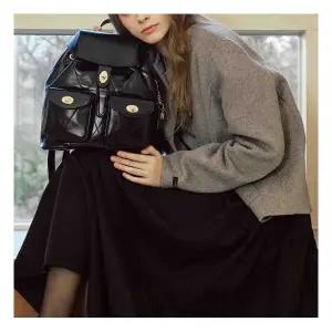 가이거 (단독특*) 푼케 소프트 여행용 백팩 - 블랙 325938Moony