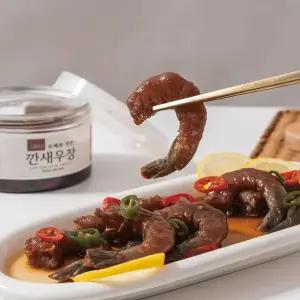 희샐러몬 짜지않은 집밥도둑 밀키트 간장 깐새우장 350g