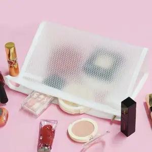 랜덤 세면도구 화장품파우치 반투명 방수파우치 예쁜파우치 이너백 망사파우치 비치파우치 여행파우치