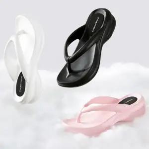 웨지슬리퍼 통굽쪼리 샌들 키높이조리 샌달