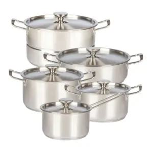 온더랩 올스텐 IH 인덕션 냄비 5종 세트 3중바닥 편수18+양수20+양수22+전골26+찜곰솥26 1세트