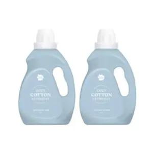 그린핑거 유아 세탁 중성 세제 액체 코튼향 1.4L 2개