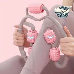 [골드스마일]마사지 롤러 다리 허벅지 종아리 도구 마사지기 종아리알빼는도구