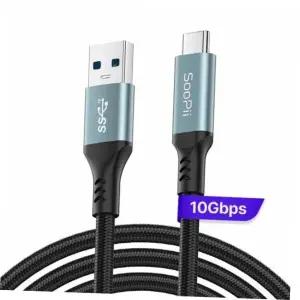 카플레이어 A to C타입 초고속 데이터 케이블 USB3.2 S73 50cm