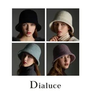 디아루체 25FW 울 블렌딩 양모 버킷햇