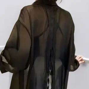 모리셔츠 블랙 셔츠 뒤트임 여름 비치 살안타템 남방