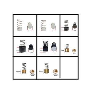 오일 프리 에어 코어 구리 체크 액세서리 플러그 사용 밸브 기계 플라스틱 스프링 리턴 펌프