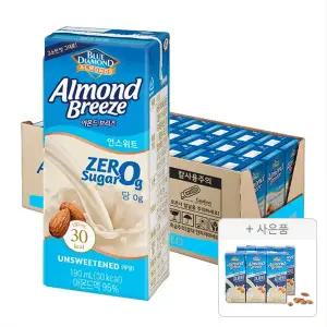 아몬드브리즈 언스위트, 190ml, 24개 + 증정 (프로틴 6입,1개)