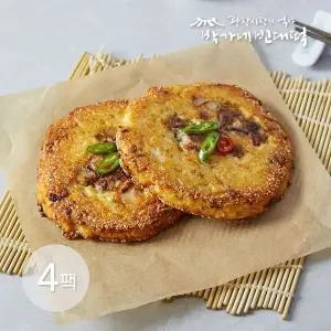 [NS홈쇼핑][소비기한 2025.12.20] [박가네 빈대떡] 고기 빈대떡 390g x 4팩 (총 8장)..[35161489]