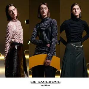 이상봉에디션 기모 터킹 블라우스 1종 304806