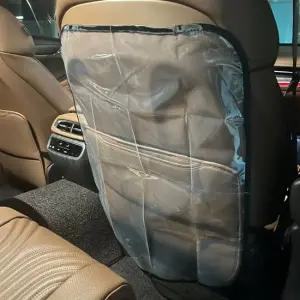 차량 시트 커버 뒷좌석 오염 택시 킥매트 비닐커버 차량보호시트 차량시트보호