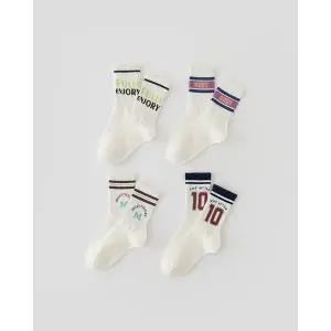 [리틀브로] (아동)풀리양말4종세트[양말BFIL385C]