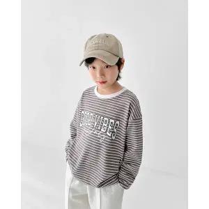 [리틀브로] (아동)B.굿단가라기모티_브라운[티셔츠BFJK733A]