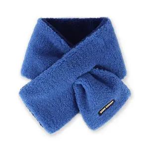 [보보쇼즈] 키즈 로고 패치 머플러(블루) B225AI047 421