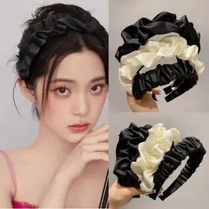 셔링 와이드 헤어밴드